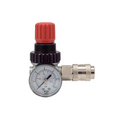 PACK RIDUTTORE 1/4 + MANOMOMETRO E PRESA 1/4 PZ.1